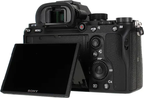 Vista 3 de Sony Cámara sin espejo a7 III (ILCE7M3/B) + tarjeta de memoria de 64 GB + bolsa + lector de tarjetas + trípode flexible + correa de mano + cartera