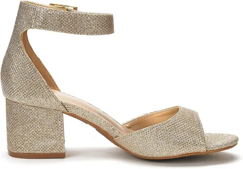 Vista 3 de DREAM PAIRS - Sandalias de tacón grueso y bajo para mujer