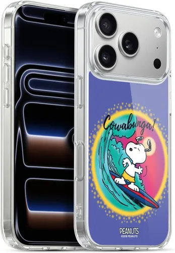 Vista 228 de Head Case Designs Funda de gel con licencia oficial de Peanuts Beach Surf Snoopy Boardwalk Airbrush [protección de grado militar] compatible