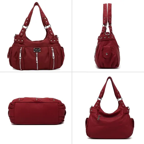 Vista 6 de Scarleton Bolso de mano para mujer, monederos para mujer, bolsos de hombro para mujer, H1292