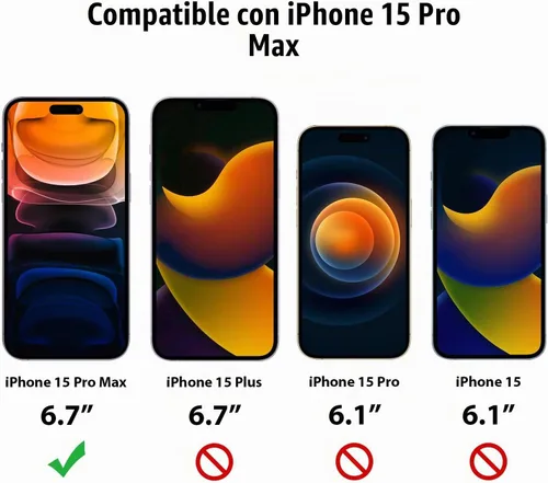 Vista 5 de Nillkin Funda magnética para iPhone 15 Pro Max con cubierta para cámara, CamShield Pro 15 Pro Max 5G Case 6.7 pulgadas, color negro