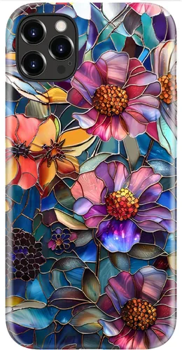Vista 114 de LUMARKE Funda para iPhone 14/iPhone 13, lindo Y2K floral, carga inalámbrica Mosaico Tortuga Shell