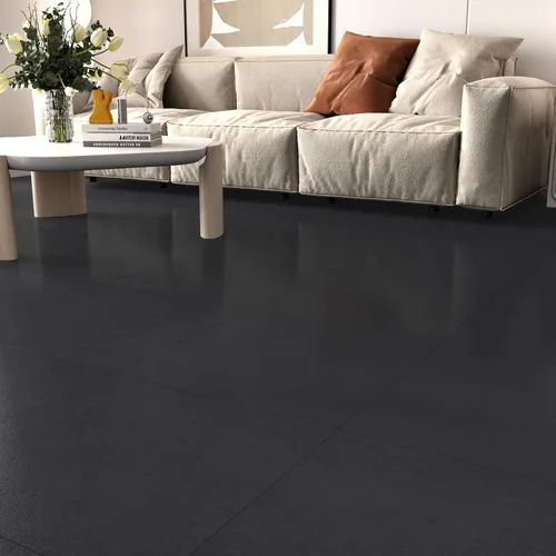 Vista 4 de Azulejos de vinilo autoadhesivos de mármol negro para baño, azulejos de vinilo autoadhesivos para despegar y pegar, azulejos de azulejos extraíbles