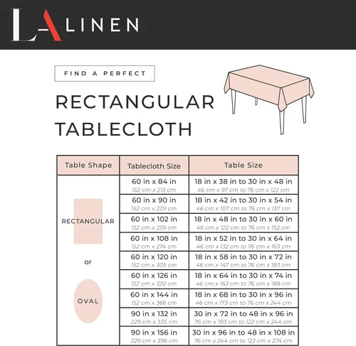 Vista 2 de LA Linen Mantel rectangular de poliéster Gingham a cuadros 60 por 84 pulgadas, blanco y verde oscuro