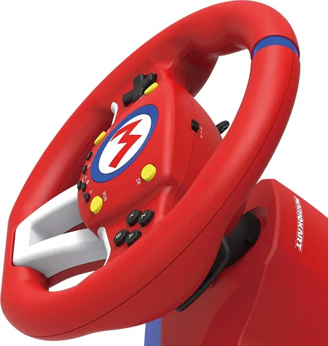 Vista 11 de Hori Nintendo Switch Mario Kart Racing Wheel Pro Mini By - Officially Licensed By Nintendo - Nintendo Switch
