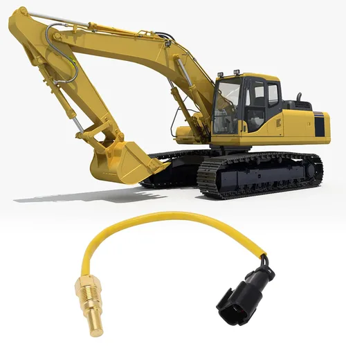 Vista 4 de Sensor de temperatura del agua para excavadora Komatsu, pieza de repuesto 7861-92-3320 compatible con PC200-5, PC100-5, PC120-5
