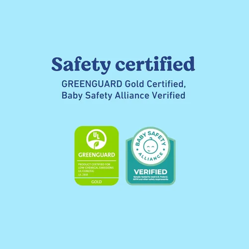 Vista 4 de Graco Cuna convertible Olivia (avena helada) – Certificado GREENGUARD Gold, 100% madera maciza, se adapta a colchón de cuna estándar, cuna de bebé