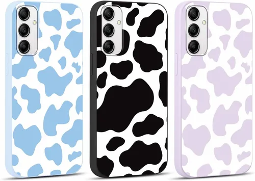 Vista 95 de Pack de 2 fundas con estampado de guepardo para Samsung Galaxy A03s 4G de 6.5", fundas de diseño de patrón de leopardo de lujo, de silicona suave