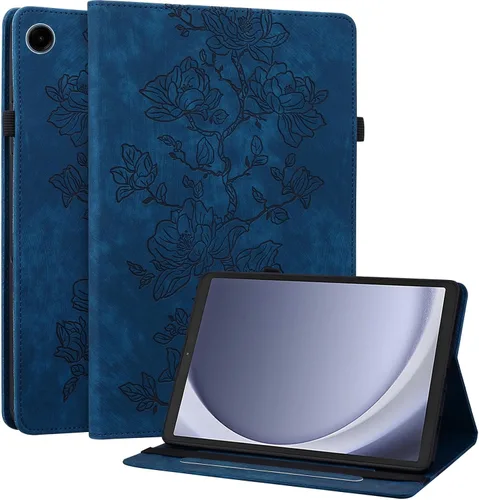 Vista 48 de Funda para Samsung Galaxy Tab S5e 10.5 2019 Modelo SM-T720/T725/T727, funda delgada de piel sintética con soporte multiángulo y soporte