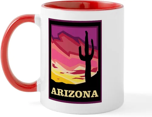 Vista 15 de CafePress ARIZONA Mugs Taza de café de cerámica de 11 oz (11.0 fl oz)