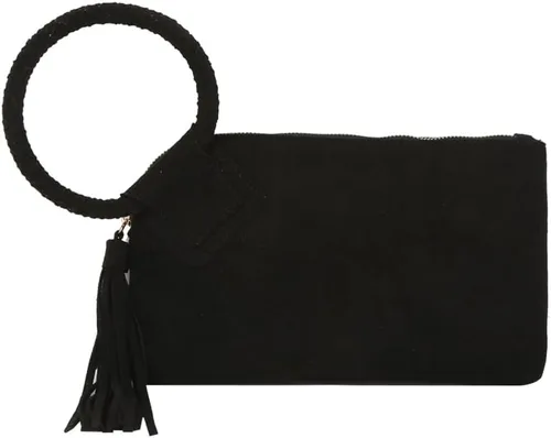 Vista 39 de Monedero de mano para mujer, cartera de noche con correa de mano, informal, formal, de cuero vegano, Metro Muse