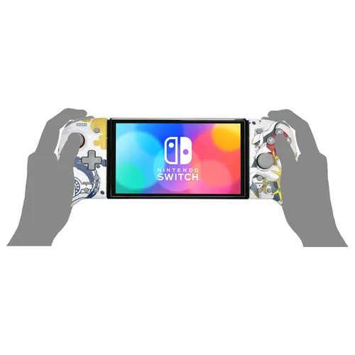 Vista 5 de HORI Nintendo Switch Split Pad Pro (Pokemon Legends Arceus) Ergonomic Controller for Handheld Mode - Officially Licensed By Nintendo & Pokemon