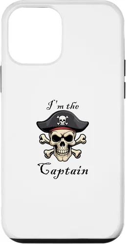 Vista 12 de Funda náutica para iPhone 11 Pro Max I'm the Captain Pirate Skull and Crossbones