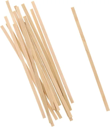 Vista 3 de Royal 1000 agitadores de madera para bebidas de café, 5.5 pulgadas
