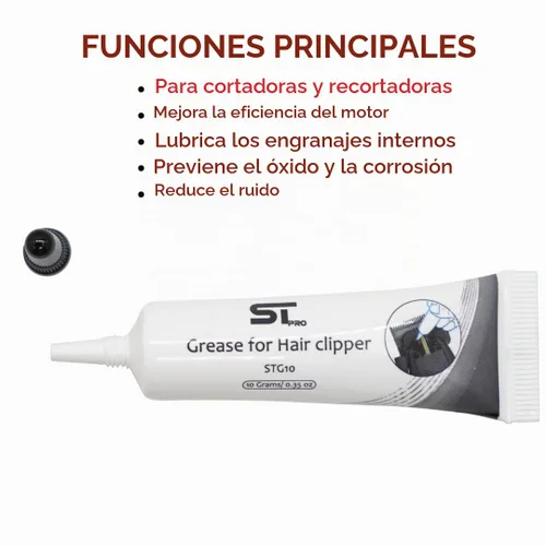 Vista 5 de Supreme Trimmer - Grasa lubricante profesional para cortapelos