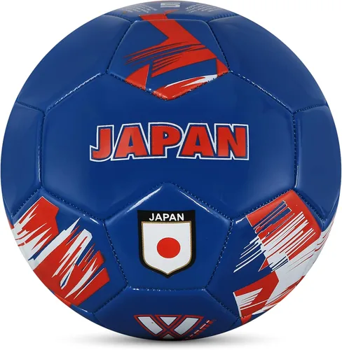 Vista 19 de Vizari Balón de Fútbol del Equipo Nacional - Balón de Fútbol de Cuero Sintético Duradero para Adultos, Niños y Jóvenes Cosido a Máquina con Diseño