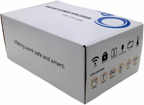 Vista 9 de Interruptor de botón inalámbrico con control remoto industrial de 4 teclas (AC/DC12-24V)