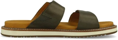 Vista 3 de KEEN Sandalia de piel con punta abierta de lana para mujer