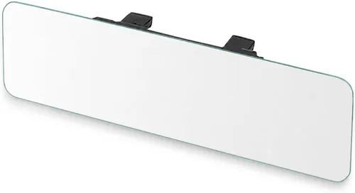 Vista 8 de SkycropHD Espejo retrovisor antirreflejo sin marco, espejo panorámico de gran angular interior, elimina puntos ciegos para automóvil, SUV, camión