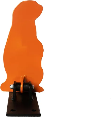 Vista 4 de Do All Outdoors Prairie Popper Pop-Up Steel .22 Objetivo de disparo, naranja