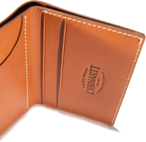 Vista 4 de Carhartt Carteras duraderas de tres pliegues, disponibles en estilos de cuero y lona