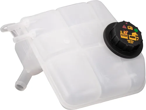 Vista 322 de TRQ Botella de desbordamiento del tanque de expansión del depósito de refrigerante del radiador compatible con Ram ProMaster City CH3014192 2015-2022