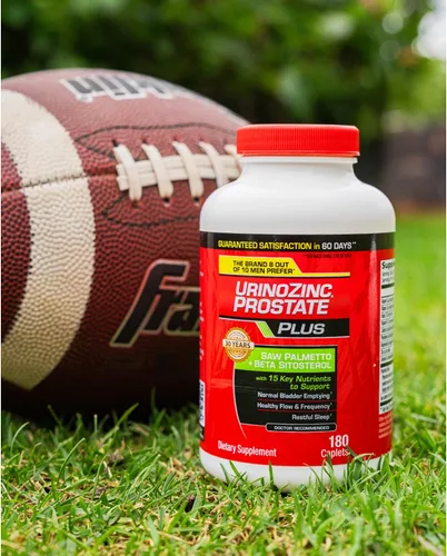Vista 9 de Urinozinc Plus - Suplemento para la próstata con Beta Sitosterol y Saw Palmetto – Reduce las preocupaciones de micción frecuente y apoya la salud