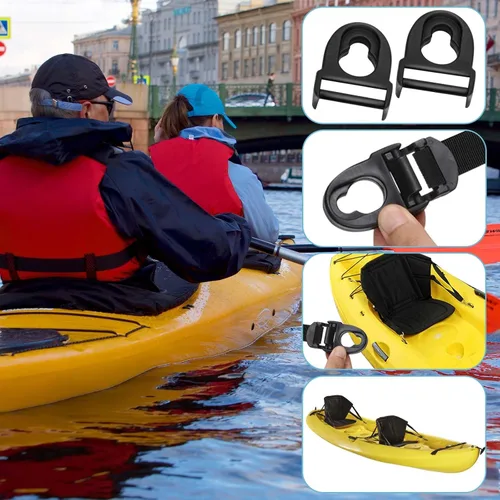 Vista 4 de Piezas de repuesto para kayak clips de asiento de kayak aptos para emoción de por vida