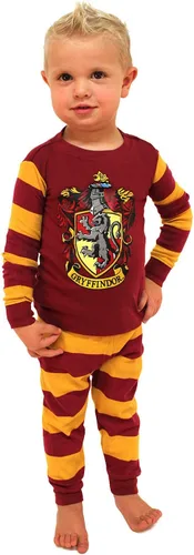 Vista 4 de Harry Potter Kids' Big Gryffindor House Crest' Costume Pajama Set