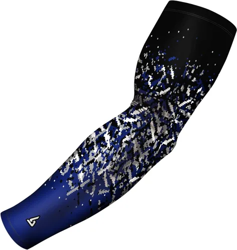 Vista 37 de B-Driven Sports Pro Fit - Manga de compresión para hombres, mujeres y jóvenes, baloncesto, béisbol, fútbol, diseños digitales individuales