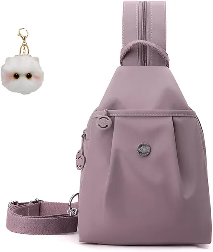 Vista 14 de Bolsa de viaje impermeable de 2 vías, mochila convertible para mujer, bolsa de viaje antirrobo de gran capacidad