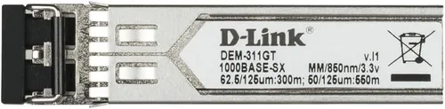 Vista 2 de D-Link Módulo SFP multimodo 1000BASE-SX del transmisor-receptor óptico Gigabit Ethernet (DEM-311GT)