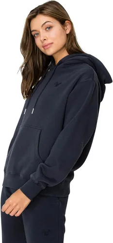 Vista 34 de Cali1850 Cloud Nine - Sudadera con capucha de forro polar para mujer, ajuste relajado, capucha de doble capa, puños y dobladillo acanalados