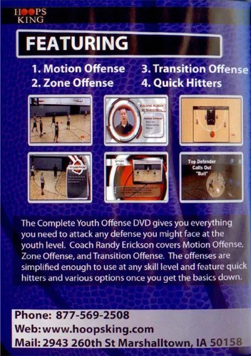 Vista 7 de HoopsKing Taladros de baloncesto para jóvenes con instrucciones (idioma español no garantizado) 4 unidades Ejecutar una gran práctica