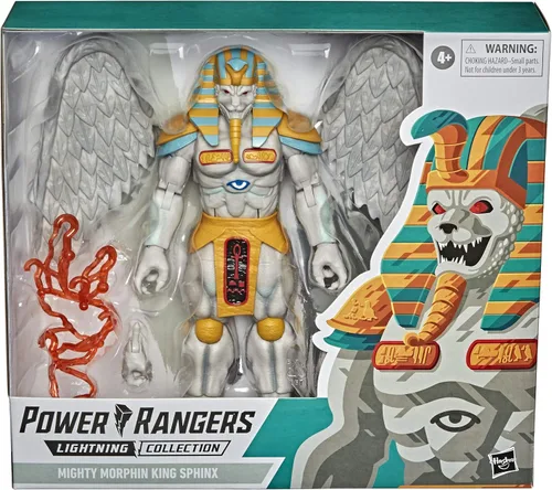 Vista 3 de Power Rangers Lightning Collection Monsters Mighty Morphin King Sphinx - Figura de acción coleccionable de 8 pulgadas con accesorios