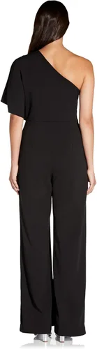 Vista 4 de Adrianna Papell Womens One Shoulder Jumpsuit