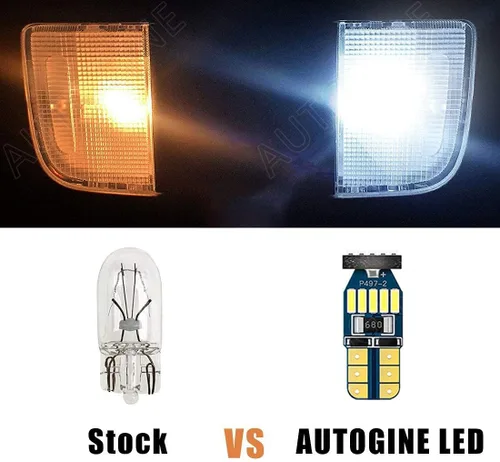 Vista 2 de AUTOGINE Paquete de luces LED blancas para interiores Ford Explorer 2002, 2003, 2004, 2005, 2006, 2007, 2008, 2009, 2010, súper brillante, 6000K