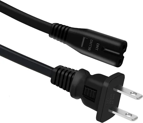Vista 3 de Cable de alimentación de CA de 6 pies para altavoz inalámbrico Joha JDS-800 Bluetooth Party