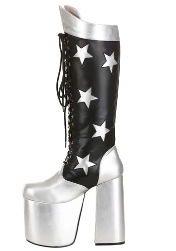 Vista 4 de Botas KISS Starchild para Hombre Multicolor