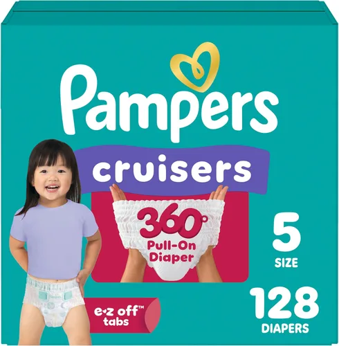 Vista 20 de Pampers Cruisers 360 Pañales - Talla 3, 26 unidades, pañales desechables para bebé, ajuste sin huecos