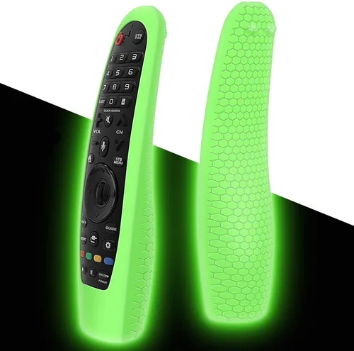 Vista 11 de Funda protectora de silicona para LG MR20GA MR19BA MR18BA MR650A MR600 Control remoto, funda antideslizante para LG AKB75855501 Magic Remote Skin