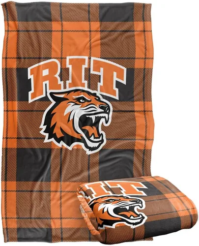 Vista 114 de LOGOVISION St John's University Campus Plaid Spirit Silky Touch Manta súper suave 36 x 58 pulgadas