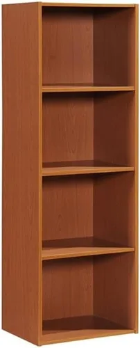 Vista 6 de Pemberly Row Estantería de madera multiusos con cuatro estantes en acabado beige