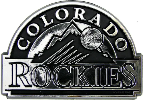 Vista 18 de Emblema de automóvil cromado MLB