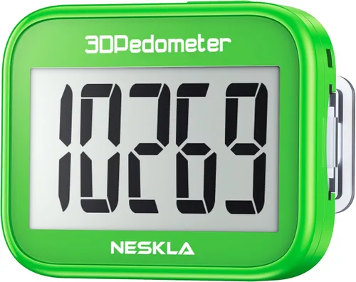 Vista 13 de 3D Pedometer for Walking, Simple Step Counter with Large Digital Display, Step Tracker with Removable Clip Lanyard, Accurately Track Steps for Men