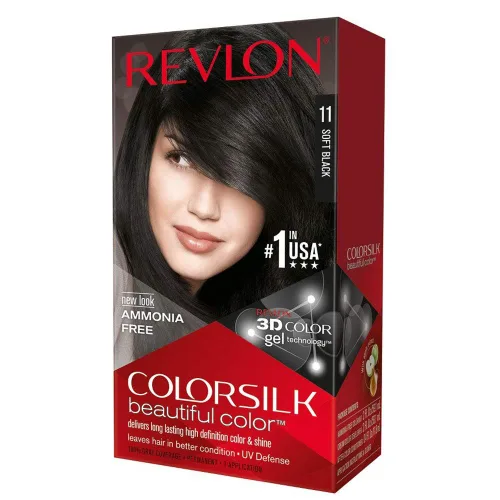 Vista 52 de Revlon Colorsilk - Tinte para el cabello, rubio ceniza oscuro, paquete de 3 unidades 60 rubio ceniza oscuro