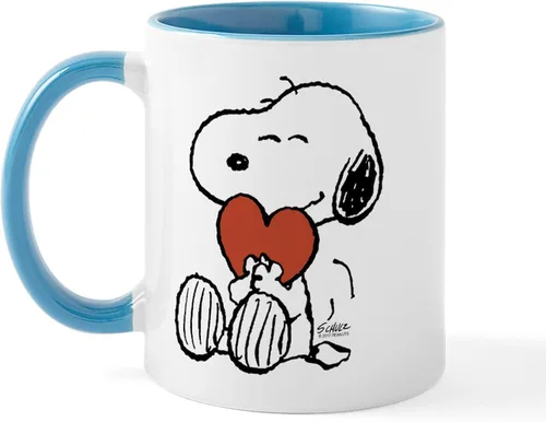 Vista 31 de CafePress Springtime Snoopy - Taza de café de cerámica, taza de té, 11 onzas