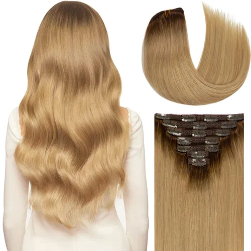 Vista 74 de Lacer Extensiones de cabello humano Remy sin costuras, color negro #1, ultra fino, doble trama de poliuretano, invisible, 7 unidades, 4.33 oz