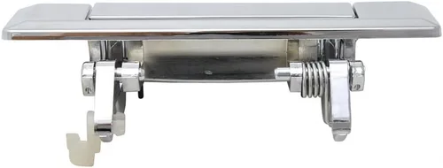 Vista 3 de KarParts360 Para Toyota Pickup 1984 85 86 87 1988 Manija de puerta exterior delantera, lado del conductor cromada con orificio para llave Trim