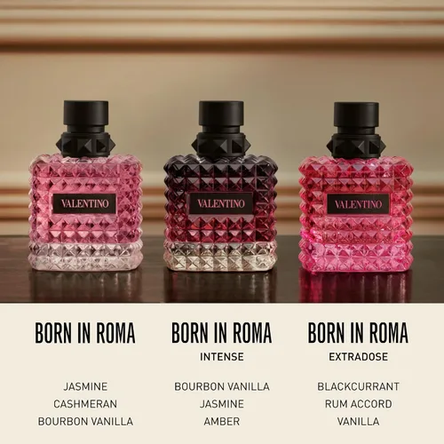 Vista 10 de Valentino Donna Born In Roma Intense Eau de Parfum Spray para Mujer, 3.4 Onzas